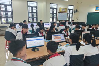 TIẾT THỰC HÀNH MÔN TIN HỌC KHỐI 8 TRƯỜNG THCS BÌNH HÒA TỈNH NINH BÌNH